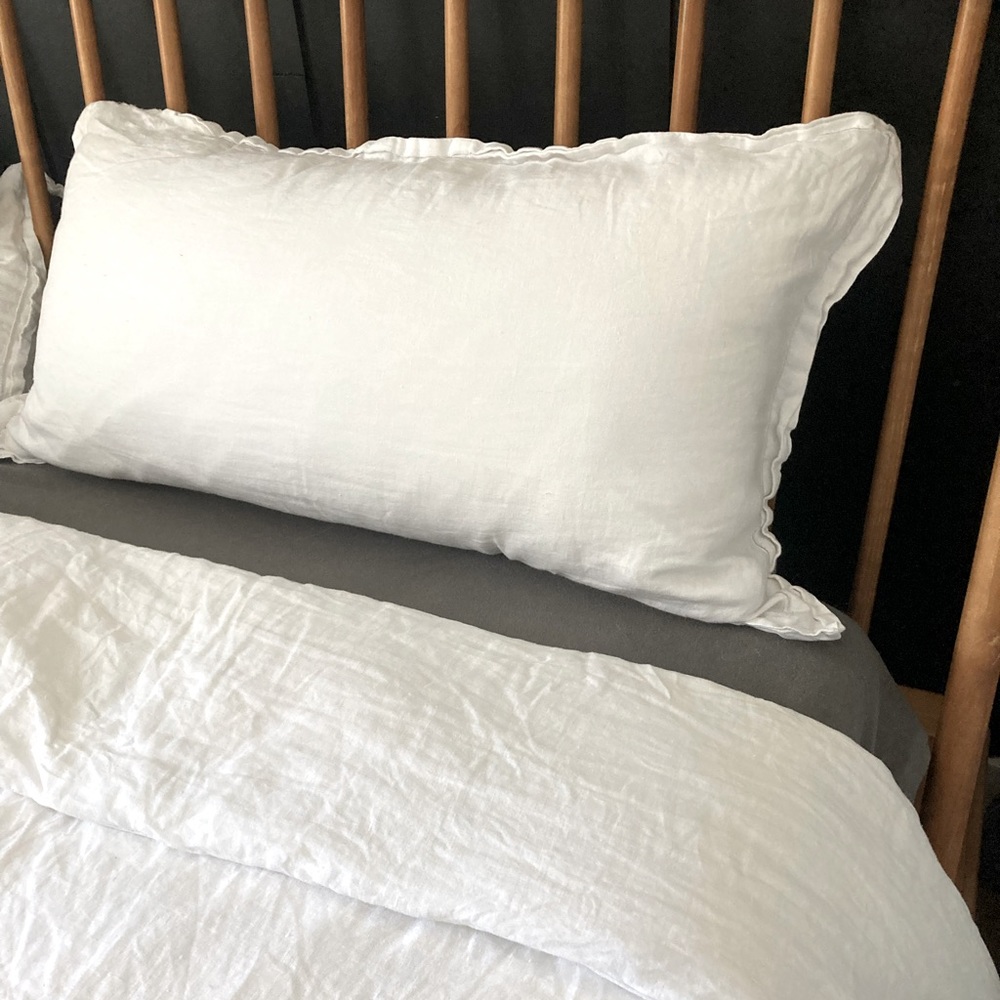 King 100% Linen Duvet/Pillow Covers